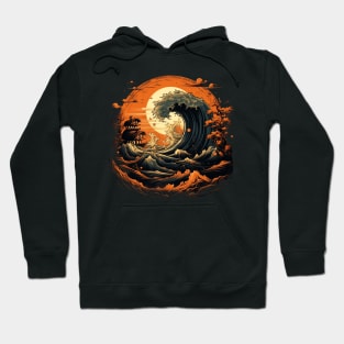 The Great Wave Off Halloween Hoodie